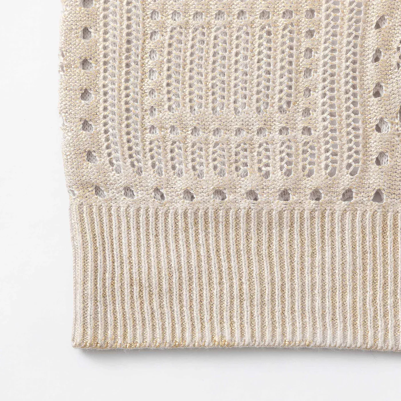 Aleger Cashmere Gold Foil top
