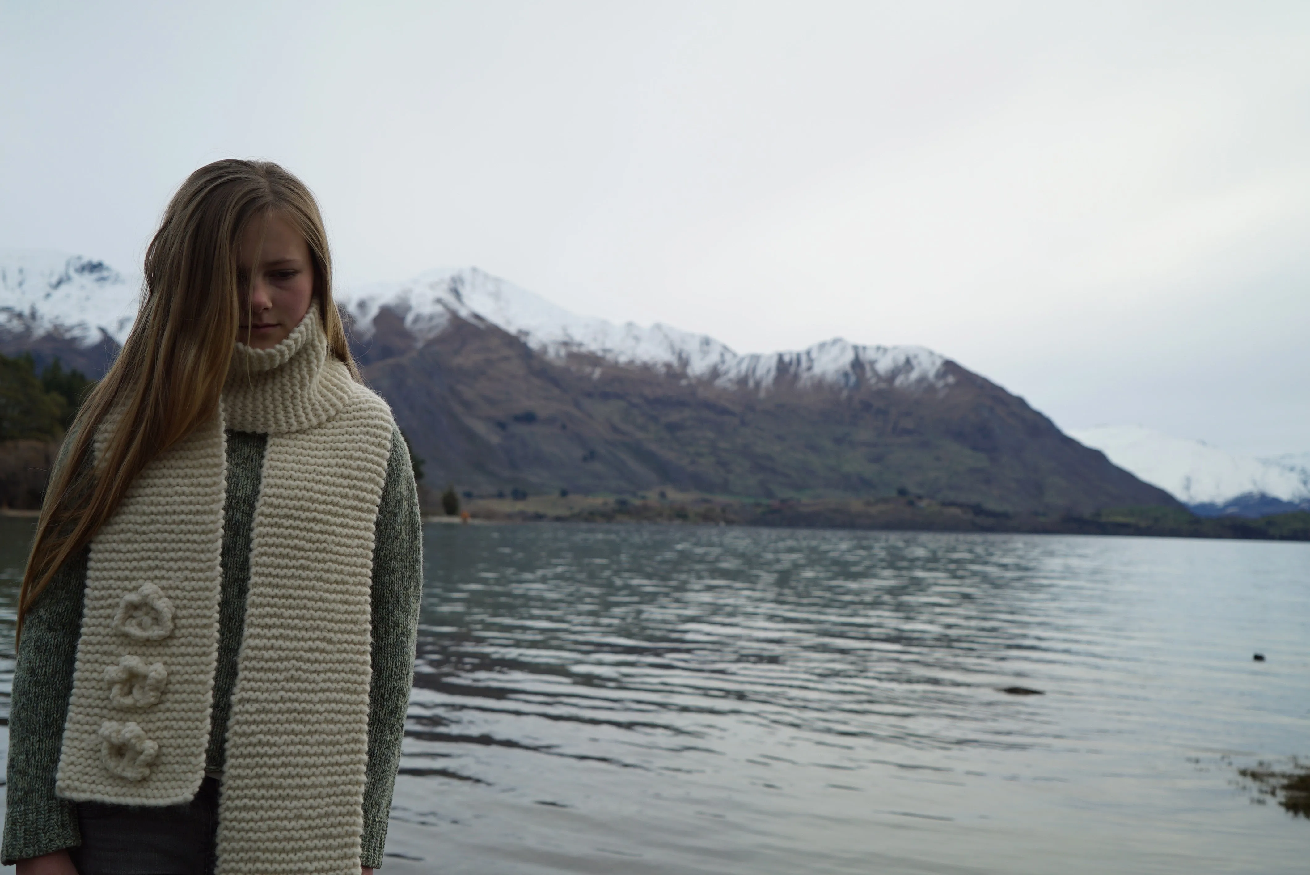 Alpine Daisys Scarf and Cowl
