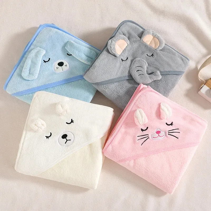 Baby Hooded Animal Towel