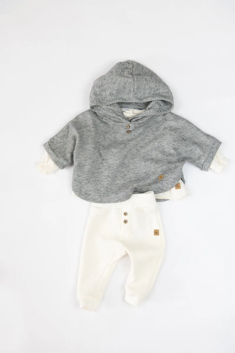BAMBOOM Maglia Poncho Bimba