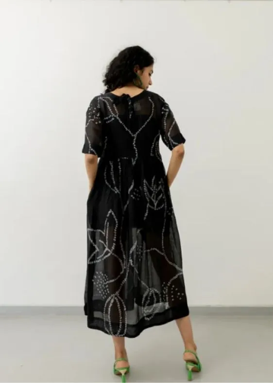 Black Bnadhani Dress