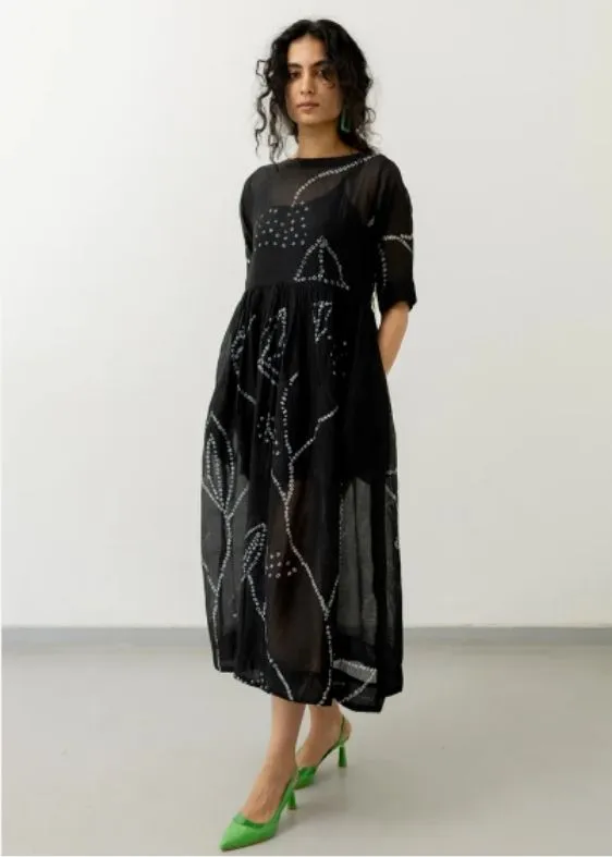 Black Bnadhani Dress