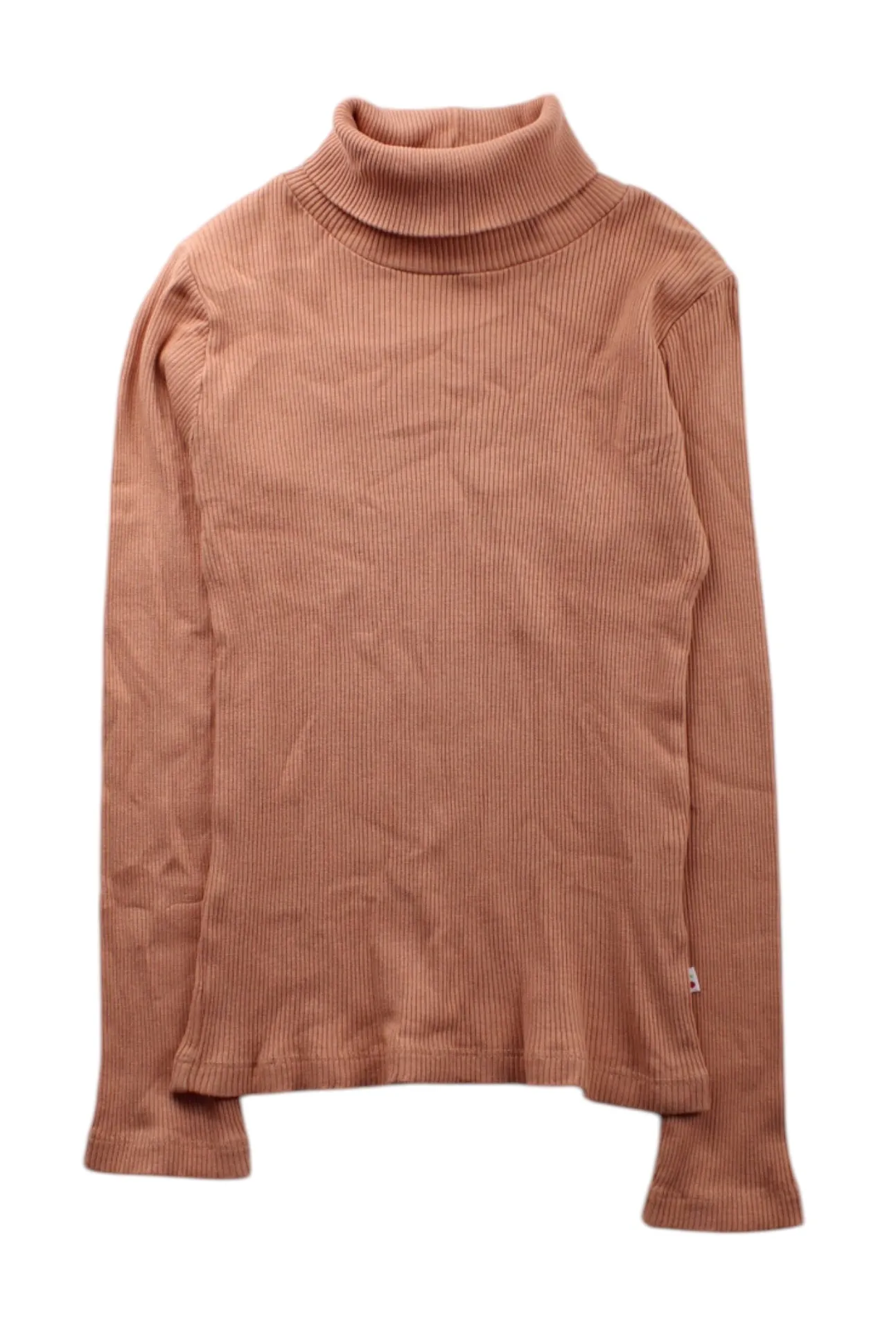 Bonpoint Ribbed Turtleneck Top 8Y
