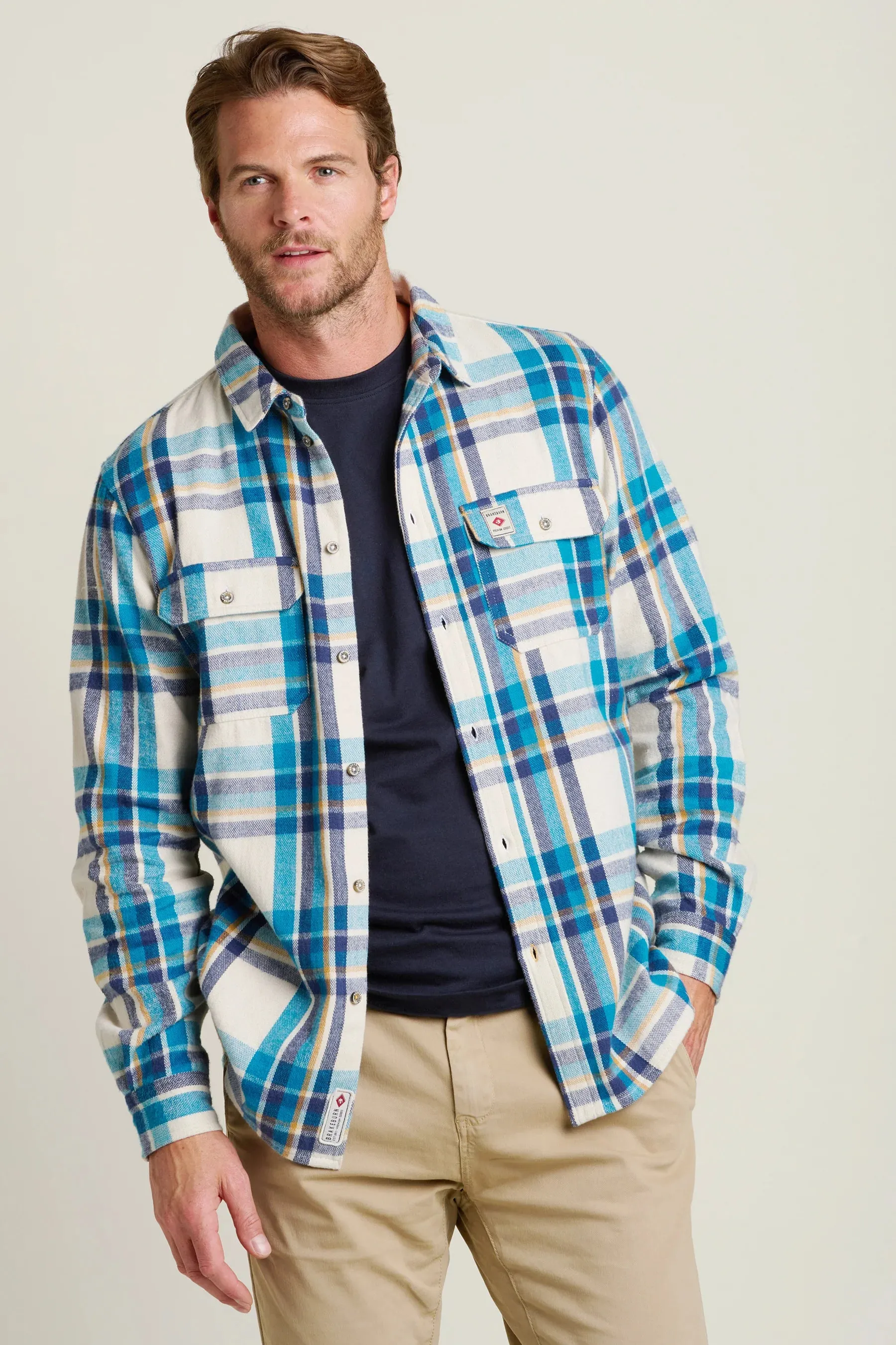 Brakeburn M Check Overshirt