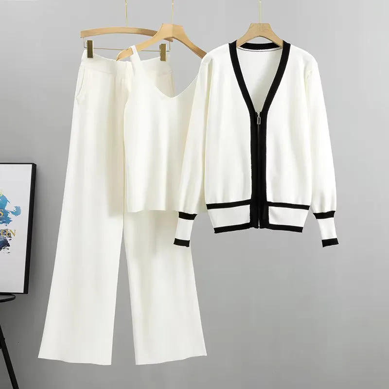 Daisy - Chic Knitted Three-Piece Set