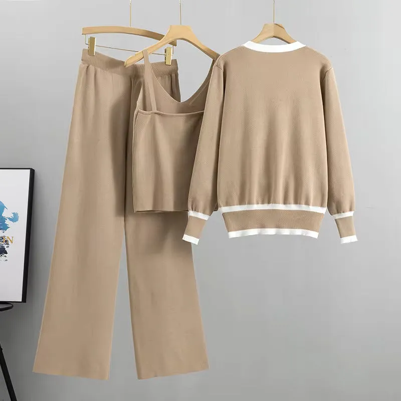 Daisy - Chic Knitted Three-Piece Set