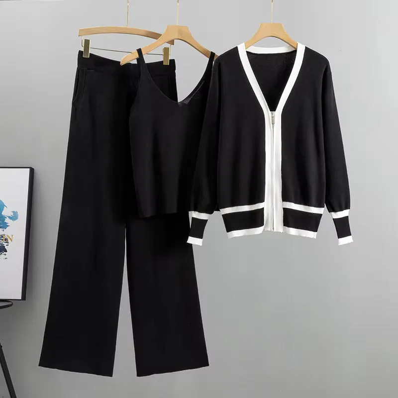 Daisy - Chic Knitted Three-Piece Set
