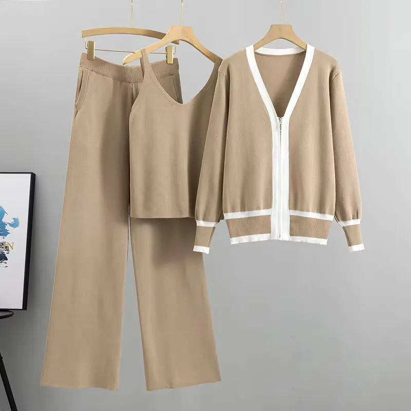 Daisy - Chic Knitted Three-Piece Set