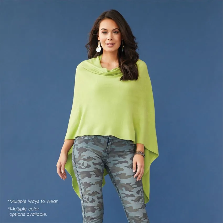 Lightweight Poncho - Black