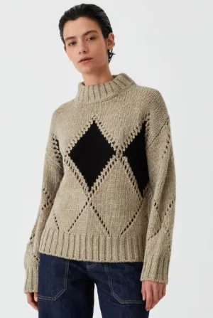 Morrison - Eden Knit Pullover - Pebble