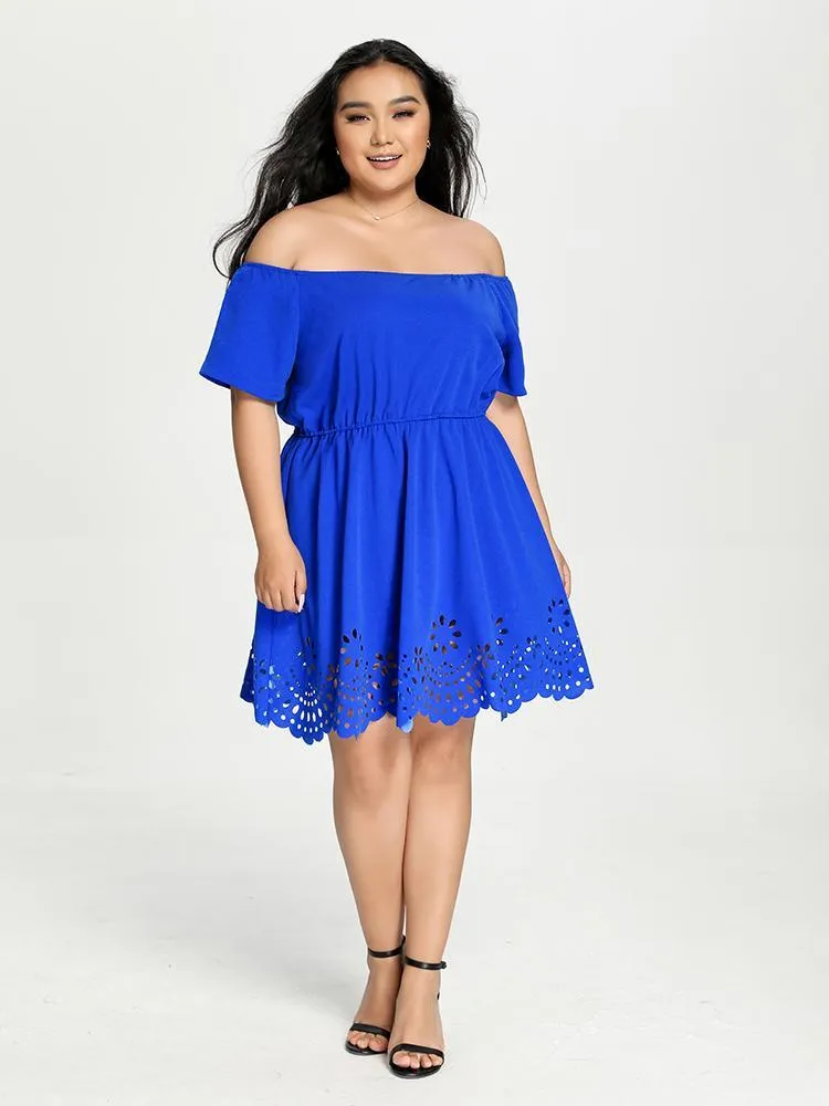 Off Shoulder Cut Out Dress