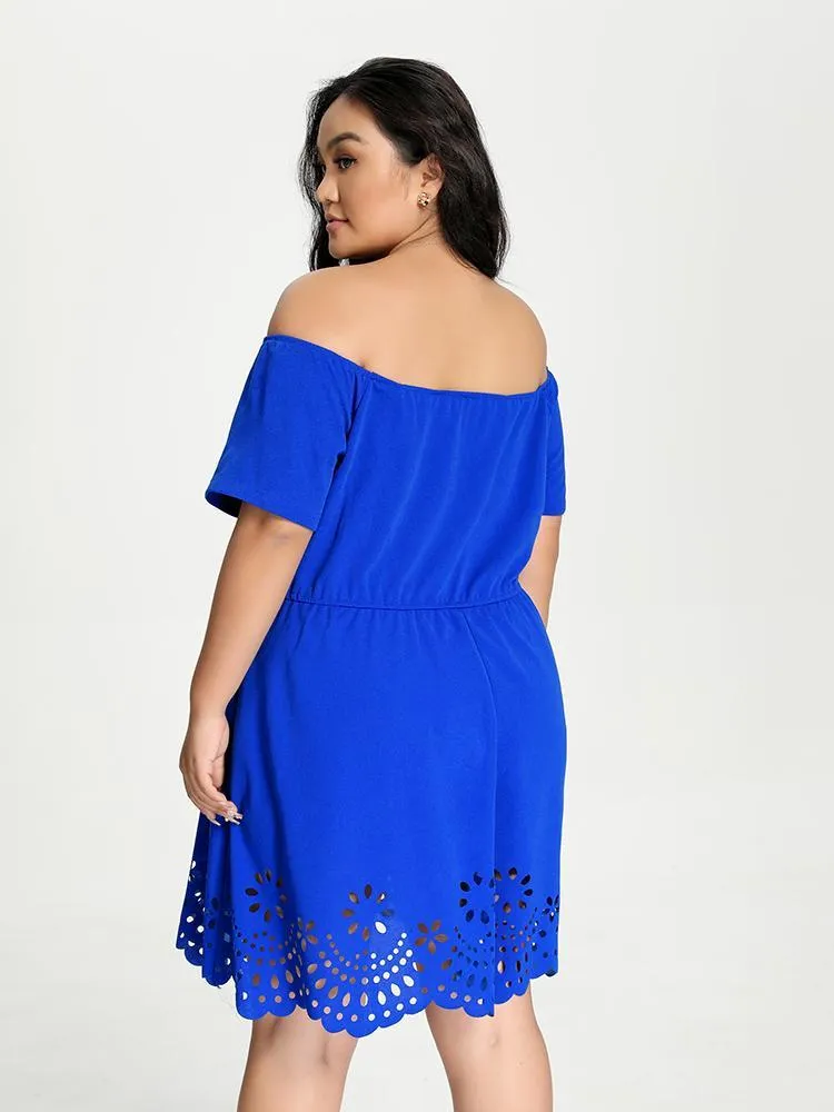 Off Shoulder Cut Out Dress
