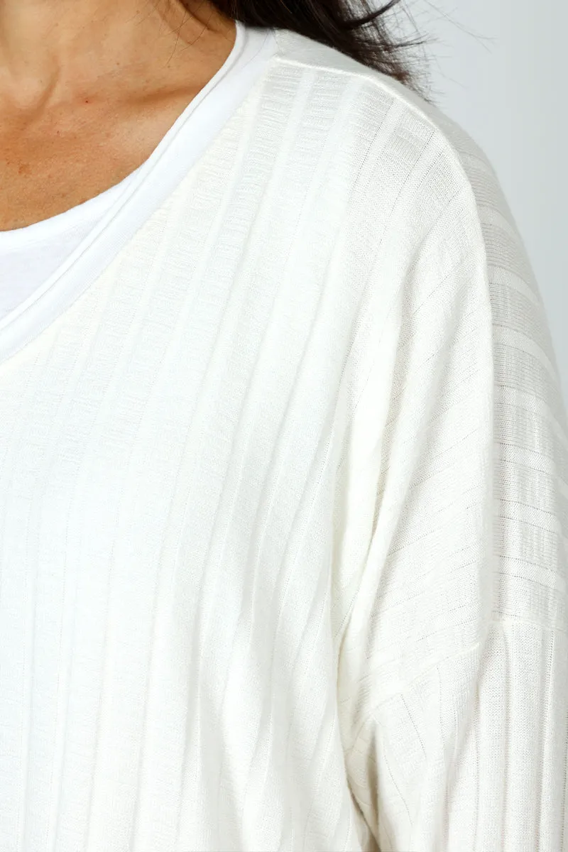 Ten Oh 8 Ribbed Knit with Tank & Scarf