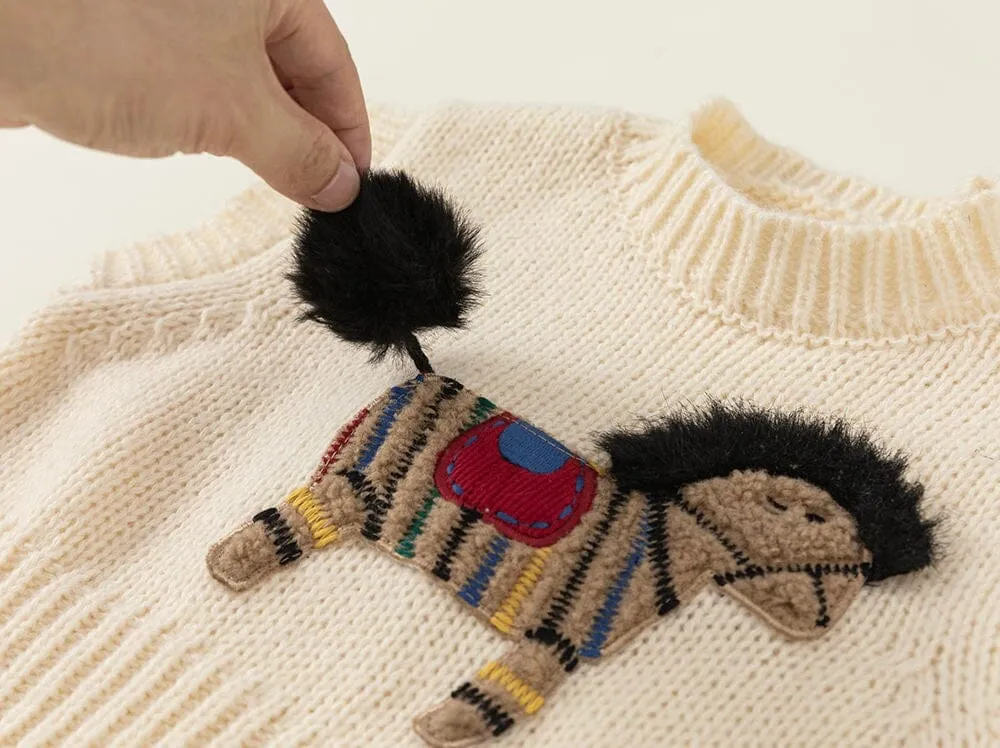 Vintage Pony Knitted Vest